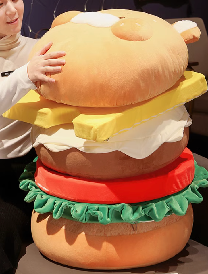 Build-A-Burger Cushion Set