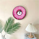 Strawberry Donut Wall Clock