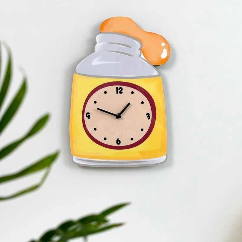 Paint Tube Wall Clock