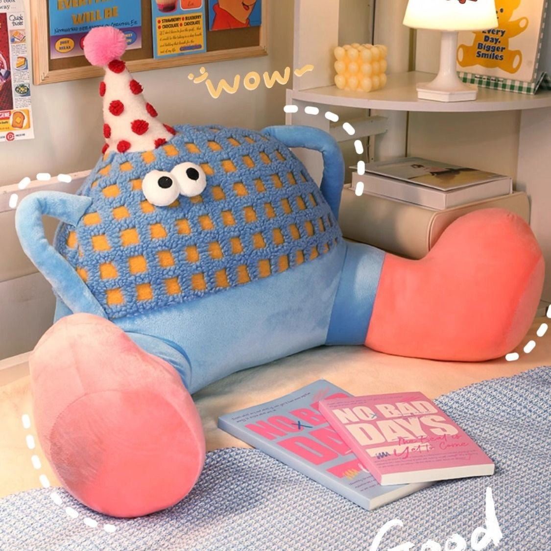 Whimsy Waffle Back Cushion