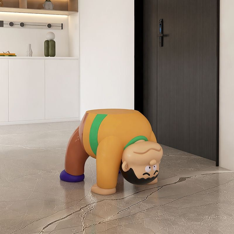 Doraemon-Gian Shoe Stool