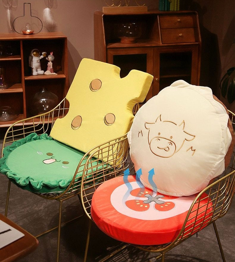 Build-A-Burger Cushion Set