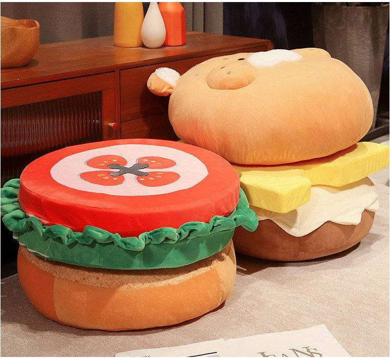 Build-A-Burger Cushion Set