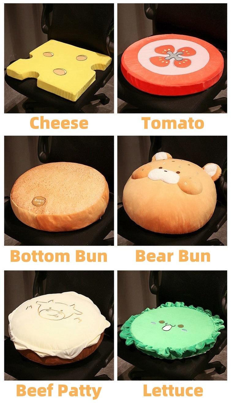 Build-A-Burger Cushion Set