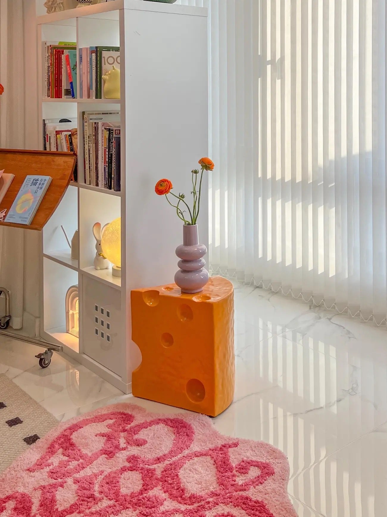 Cheesy Delight Side Table