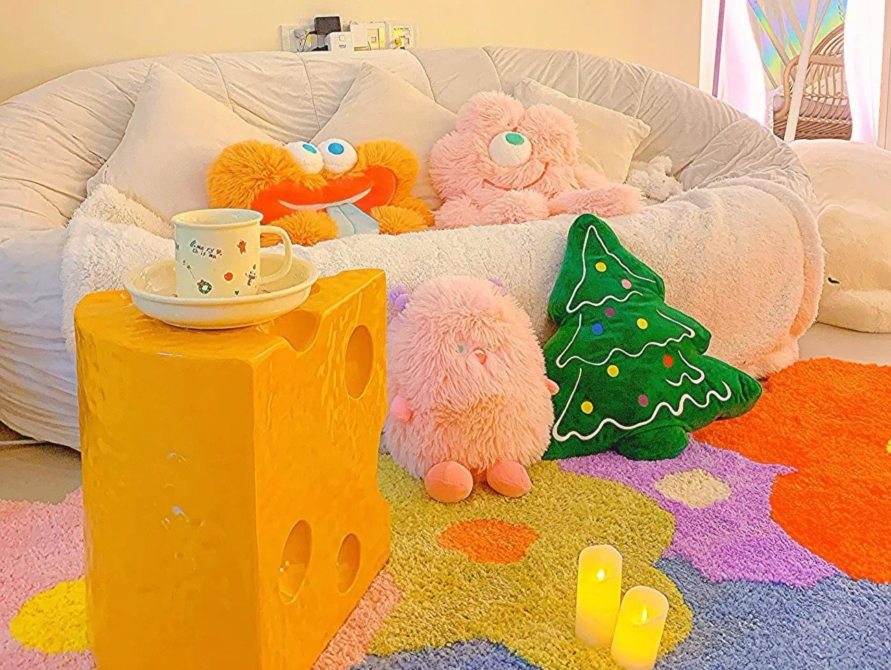 Cheesy Delight Side Table