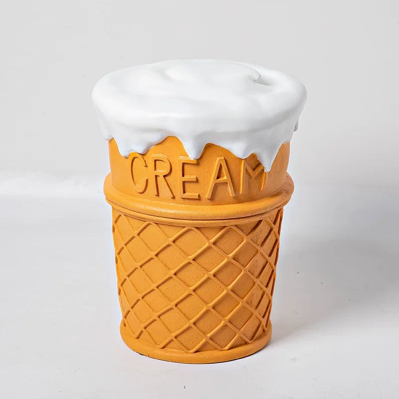 CreamCone Stool