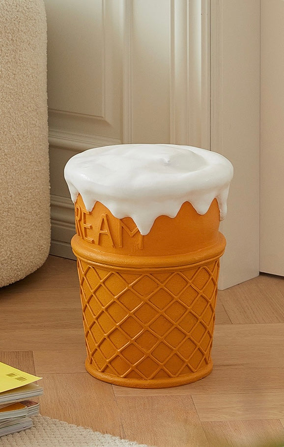 CreamCone Stool