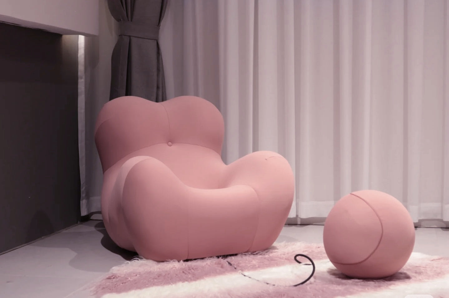 Compressed Sofa - Mama Sofa Chair with Ottoman